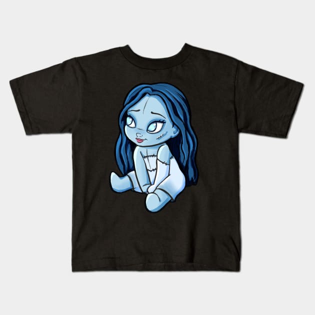 Baby Corpse Bride Kids T-Shirt by Selene’s Designs